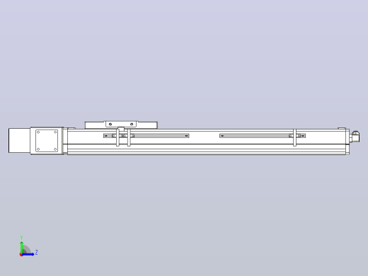 MCB10无尘皮带滑台[MCB10-L32-400-R-100W-C3]左视缩略图