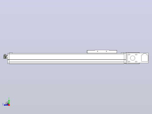 MCB10无尘皮带滑台[MCB10-L32-400-R-100W-C3]右视缩略图