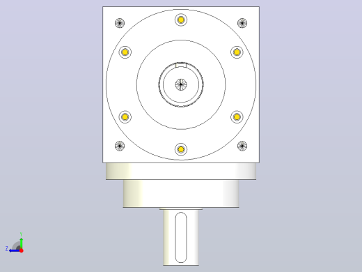 140型精密转向器，换向器PW140-A1-B2右视缩略图