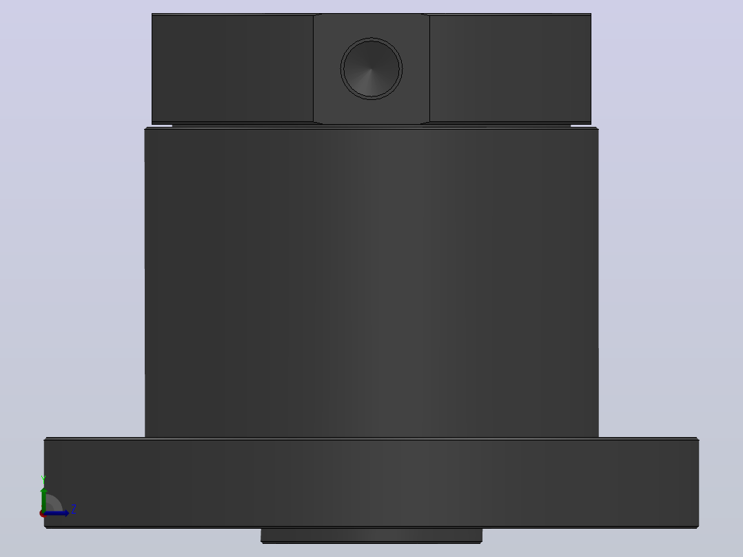 HWRA4F单转盘法兰盘型[HWRA4F]左视图