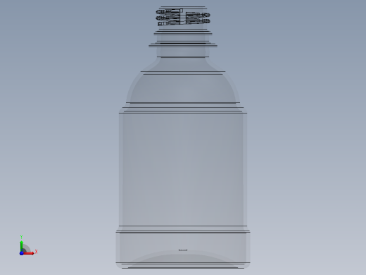 一瓶酒精凝胶前视缩略图