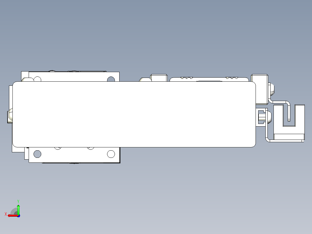 钢基模组TPA-KNR-4002C-150A1-MR-H1S2后视图