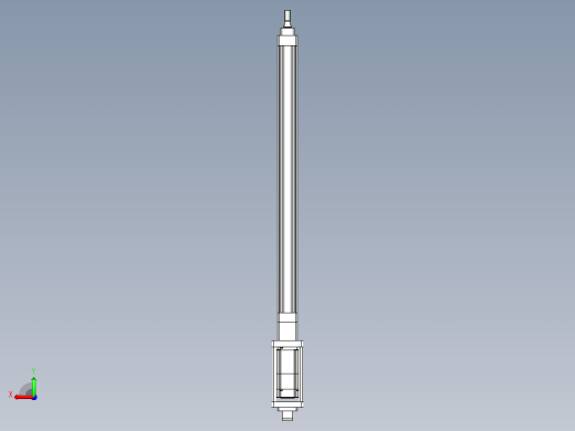 轻载电动缸TPA-ESR40-1210C-L600-M-CA-W-P40-C3后视缩略图