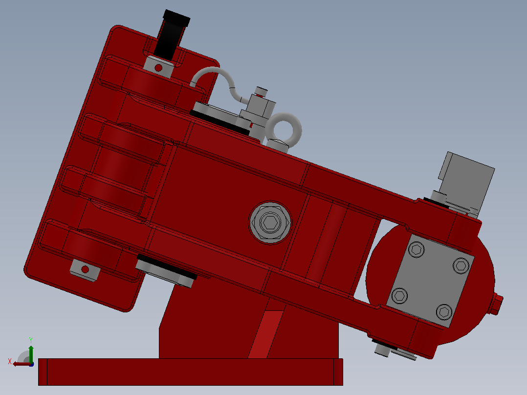 SBD-A安全制动器_SBD100-A-1000×36ⅡRL.WL.CL后视图