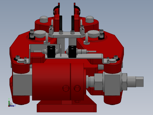 SBD-A安全制动器_SBD100-A-1000×36ⅡRL.WL.CL左视缩略图