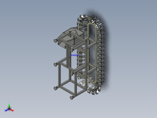 转塔式鸡尾切割机