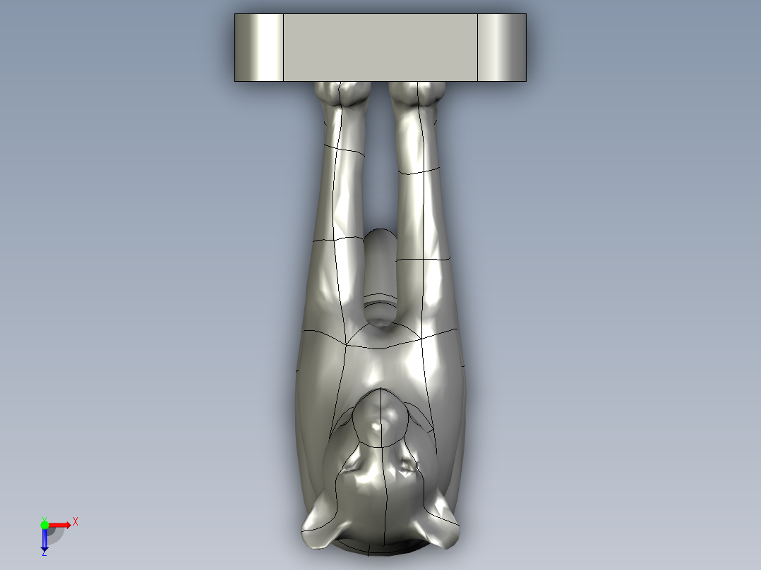 美洲豹-实体俯视图