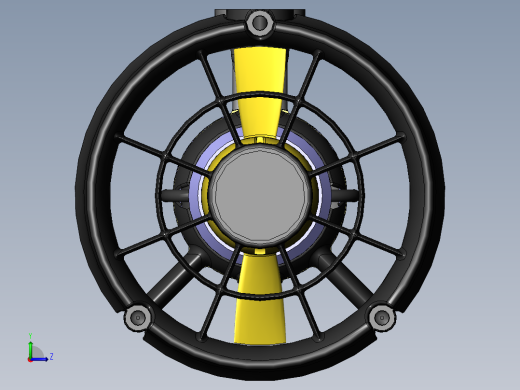 seabotix船舶推进器3D图纸 sldprt格式左视缩略图
