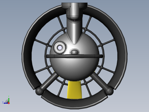 seabotix船舶推进器3D图纸 sldprt格式右视缩略图