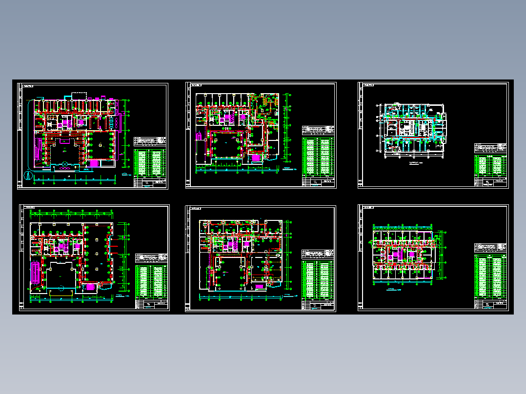 某综合商务大楼空调图纸