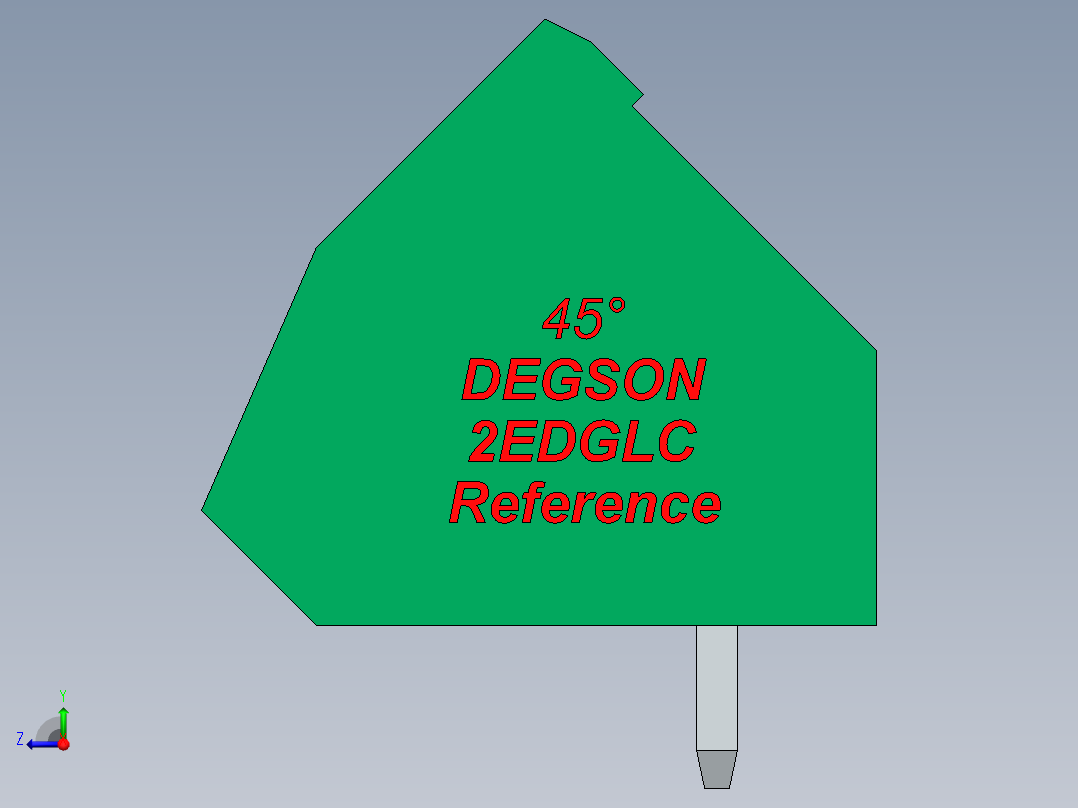 DEGSON 2EDG 系列 5.0mm 可插拔接线端子组-2EDGLC-5.0_5.08-xxP-14-00AH右视图