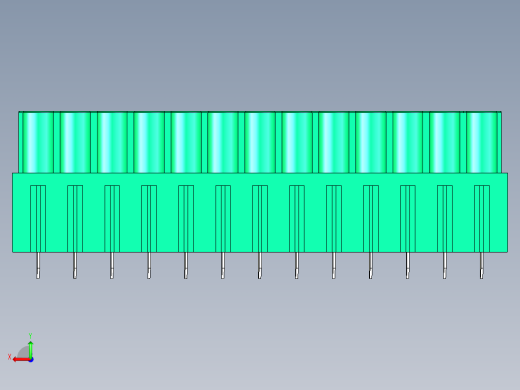 DEGSON 2EDG 系列 5.0mm 可插拔接线端子组-2EDGB-5.0-13P-14-00AH后视缩略图