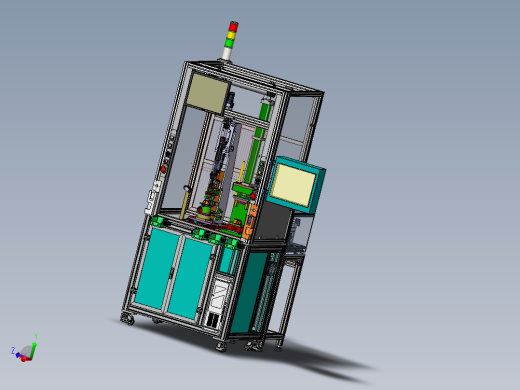 上盖板安装半自动螺丝机设备