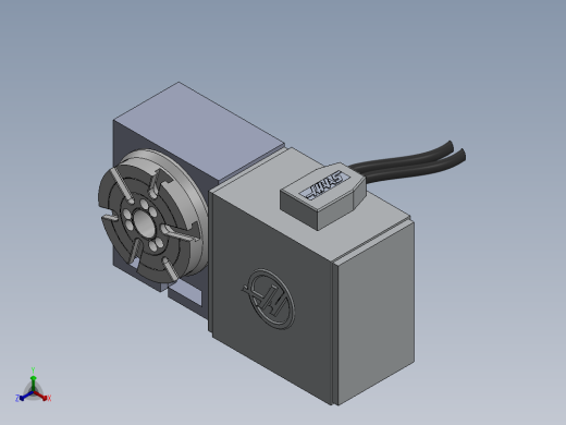 旋转工作台正等轴测缩略图