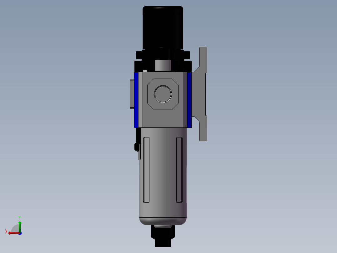 油水分离器GFC30010F1后视图