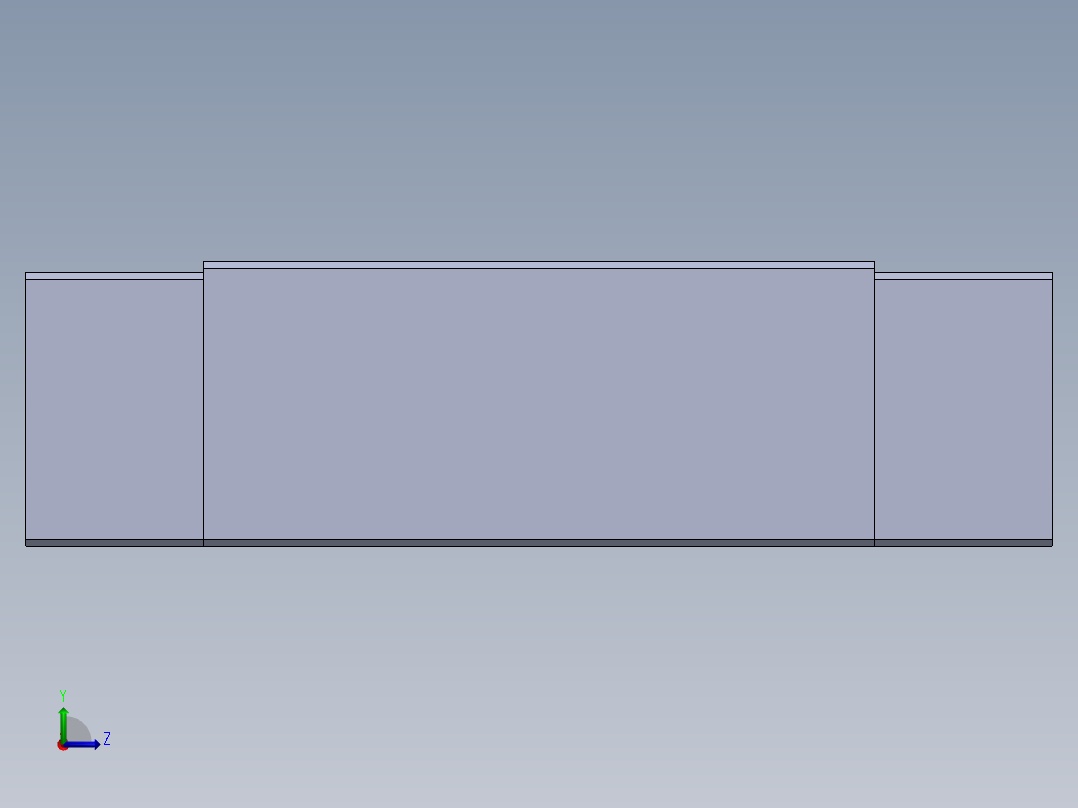 上银直线滑轨-MGN9C 滑块左视图