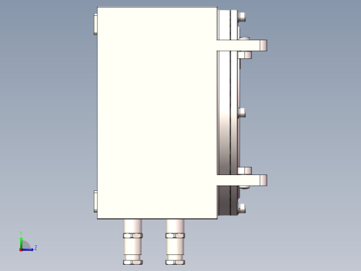 IIC防爆电气箱左视缩略图