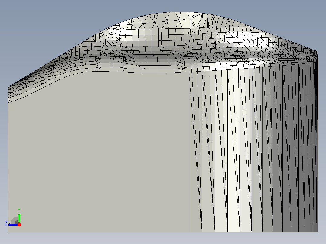 5'Fpv赛车无人机碳纤维框架机体右视图