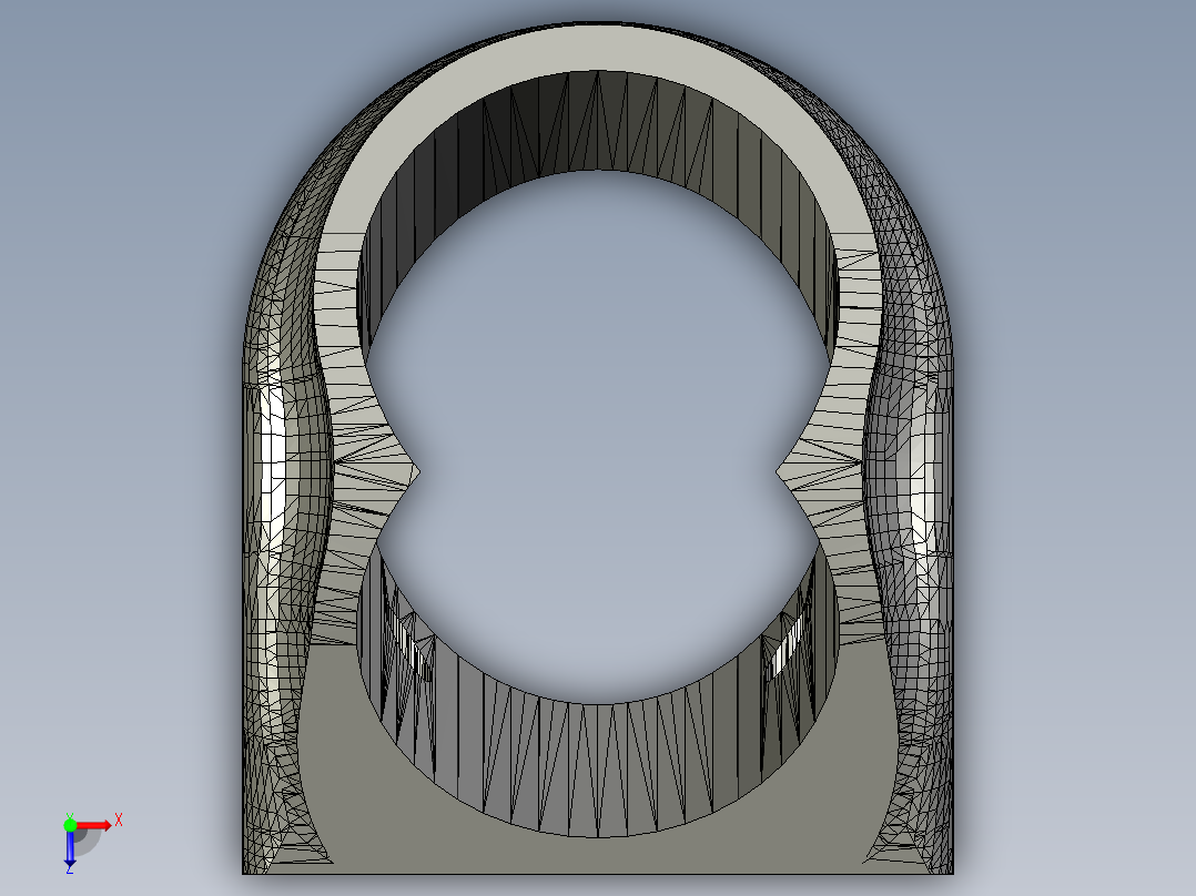 5'Fpv赛车无人机碳纤维框架机体俯视图