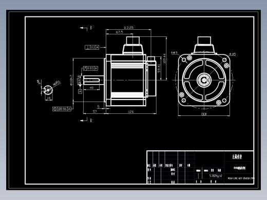 电机MS6H-130CS(M)15B2-20P8