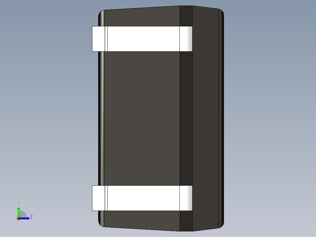 LSOP-4 光耦合器封装左视图