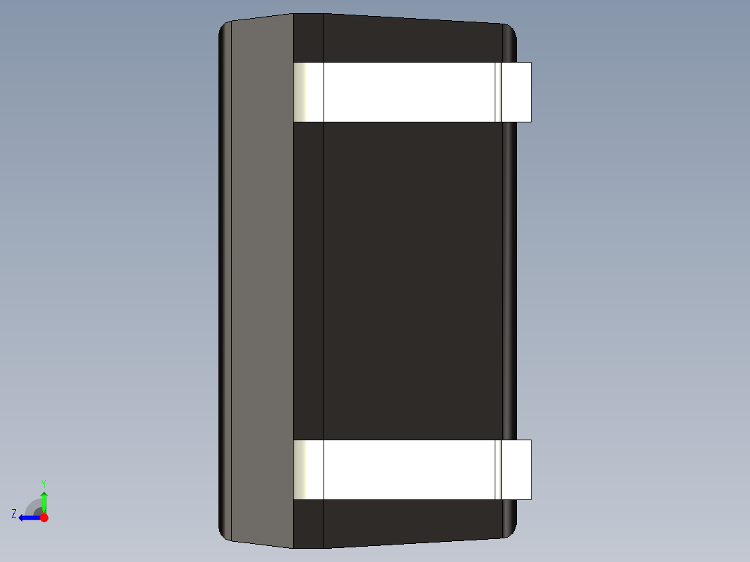 LSOP-4 光耦合器封装右视图