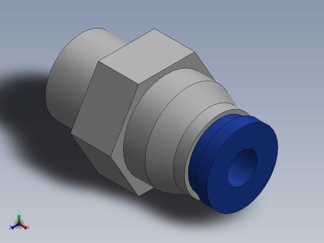 Ø4 x 1-8G - CONEXÃO RETA (C02250418)