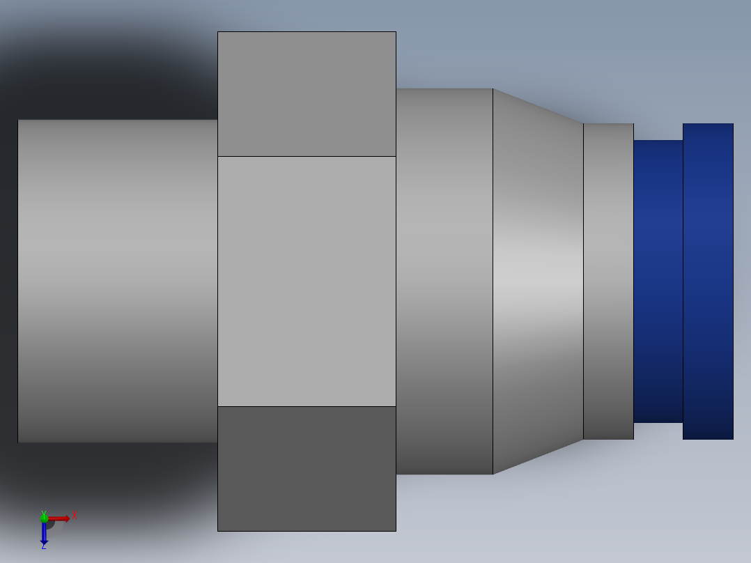 Ø4 x 1-8G - CONEXÃO RETA (C02250418)俯视图