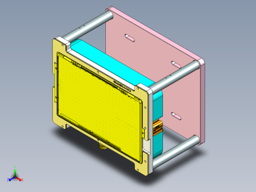REACHER-A-笔记本CNC工装夹具三维模型cnc3-0426正等轴测缩略图