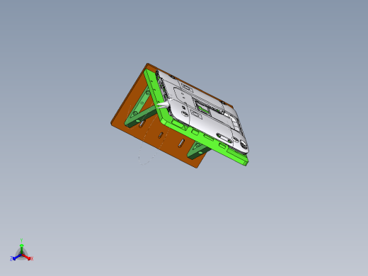 电子塑胶外壳检测生产线设备sw17正等轴测缩略图