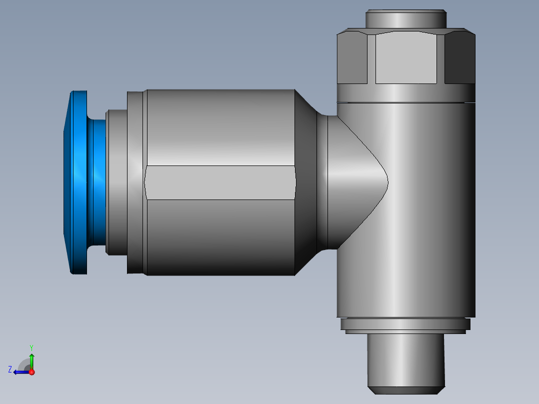 调速接头~193139_GRLA-M5-QS-6-D~FESTO-包装1右视图