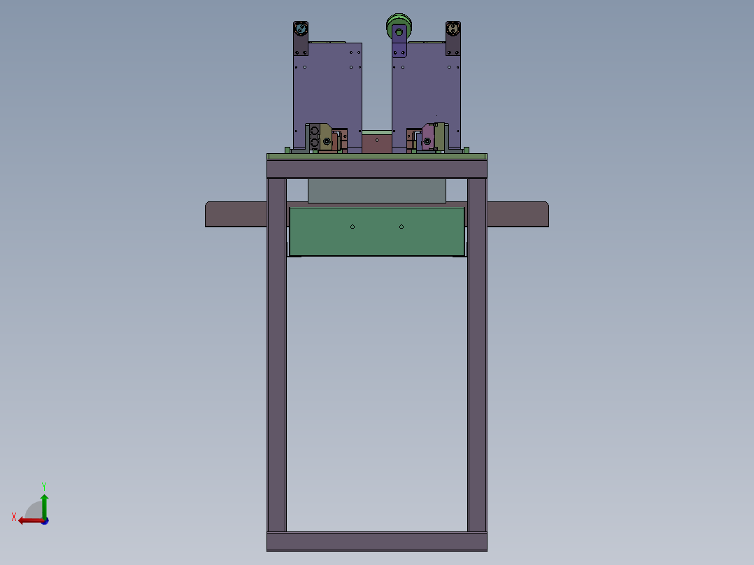 JD-6500 家电用线束端子自动压接机后视图
