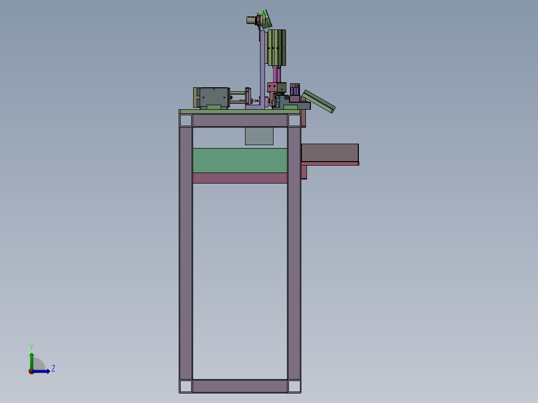 JD-6500 家电用线束端子自动压接机左视图