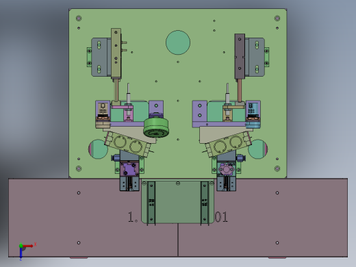 JD-6500 家电用线束端子自动压接机俯视缩略图