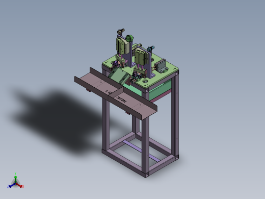 JD-6500 家电用线束端子自动压接机正等轴测缩略图