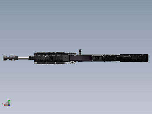 手枪左轮冲锋枪老式狙击步枪设计3D图纸762-rifle-1 2 SW UG X_T后视缩略图