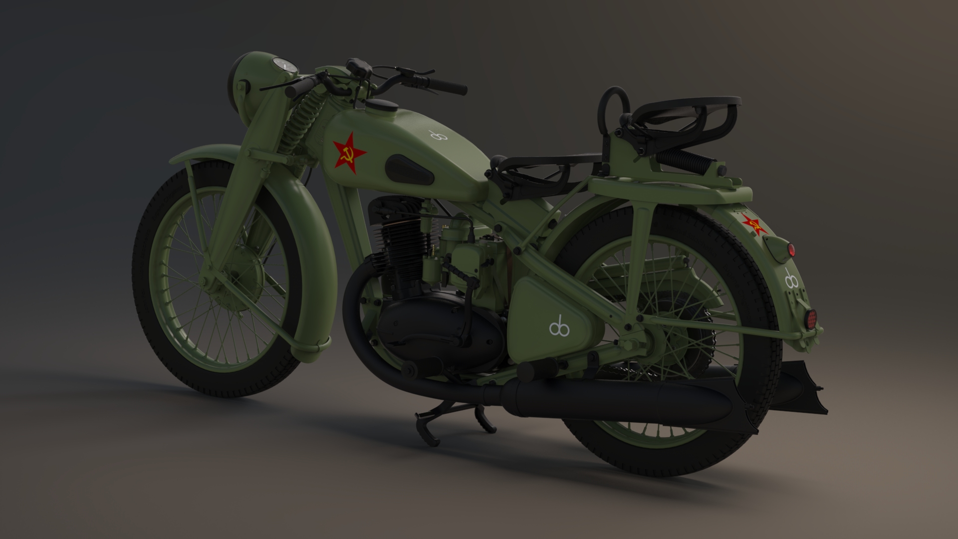 低音提琴 3D模型SolidWorks三维设计图