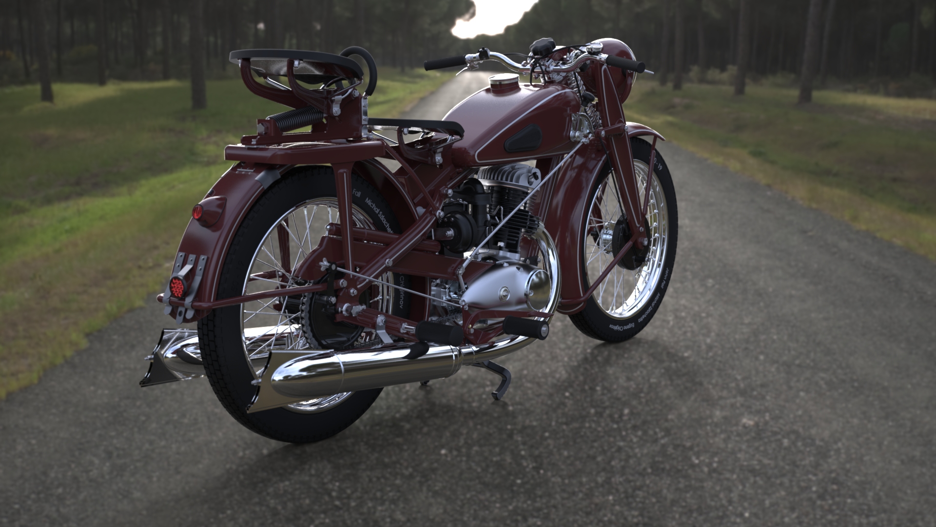 低音提琴 3D模型SolidWorks三维设计图