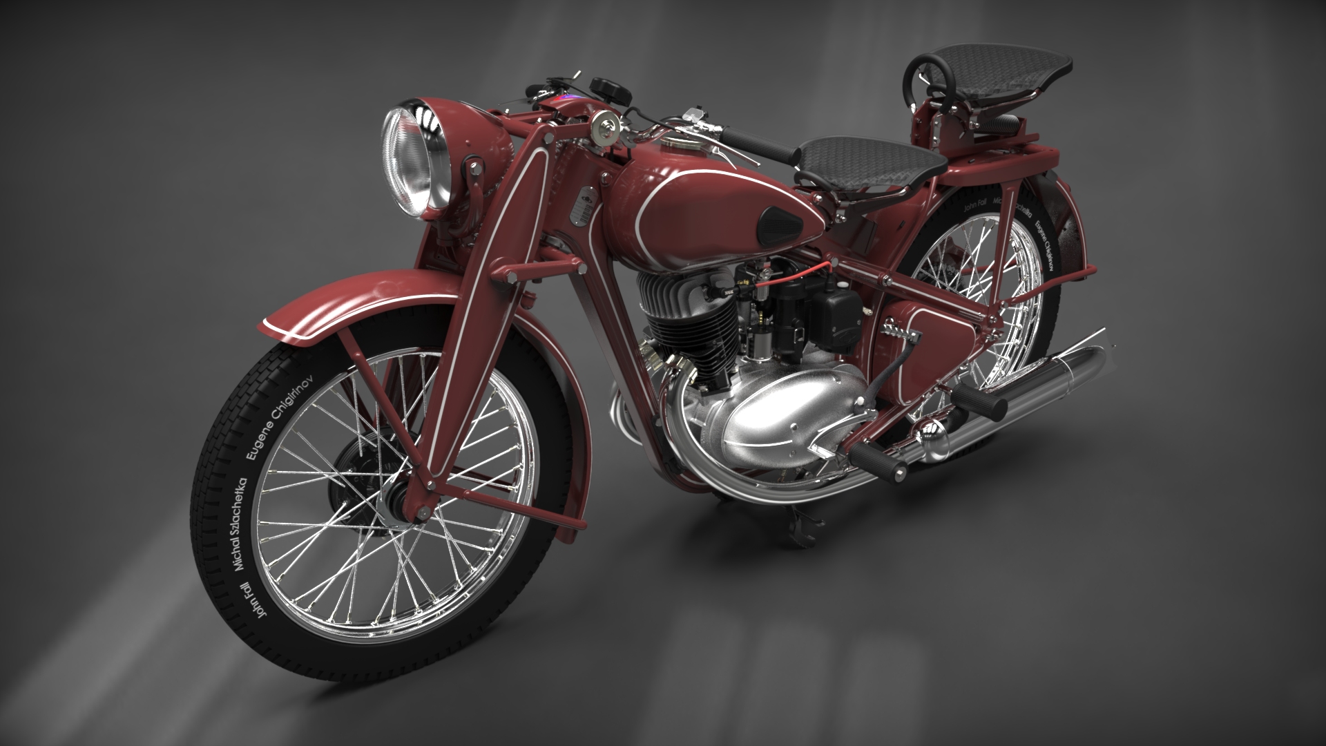低音提琴 3D模型SolidWorks三维设计图