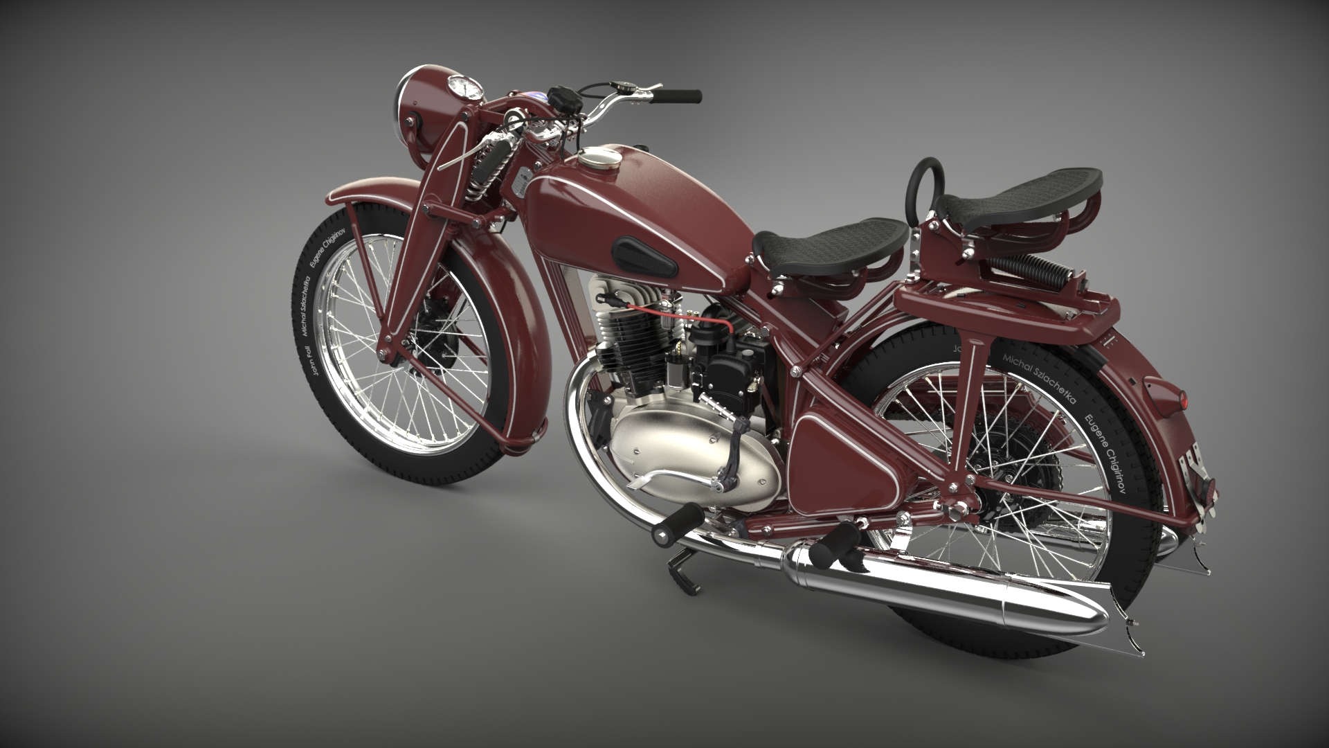 低音提琴 3D模型SolidWorks三维设计图