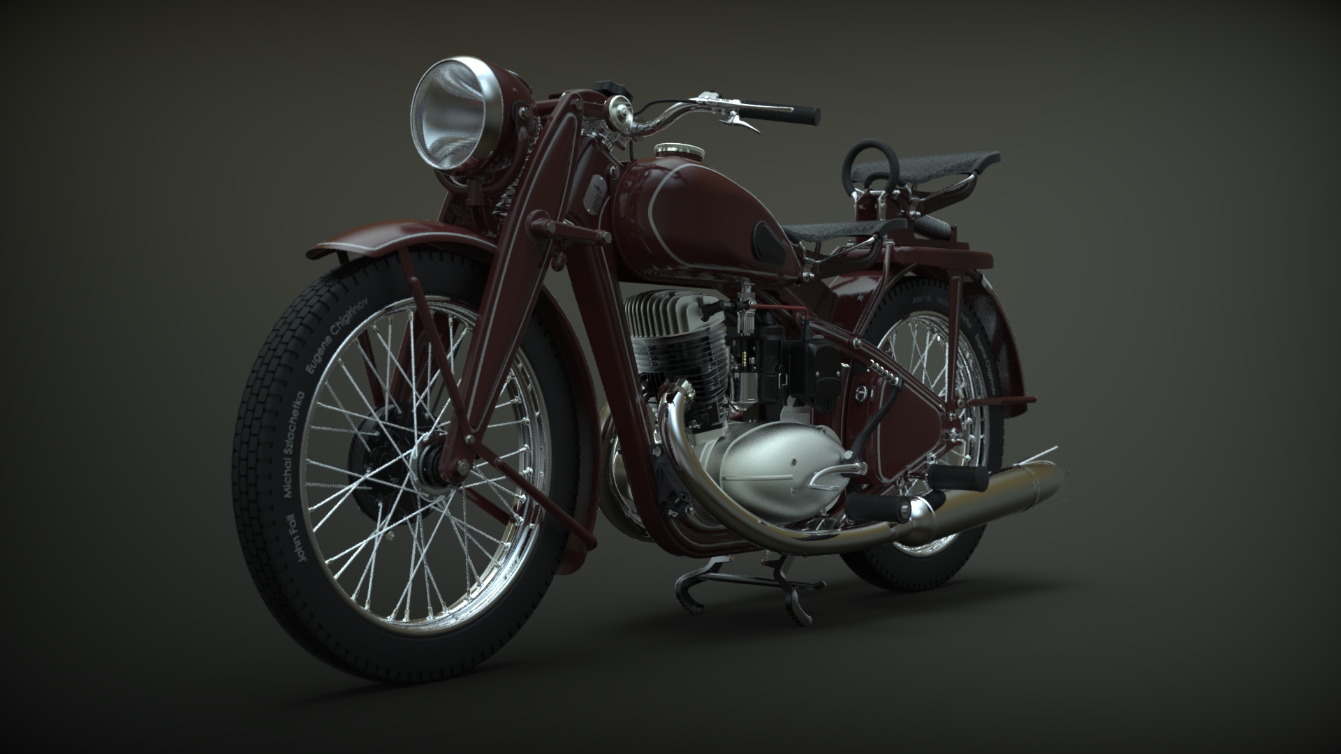 低音提琴 3D模型SolidWorks三维设计图