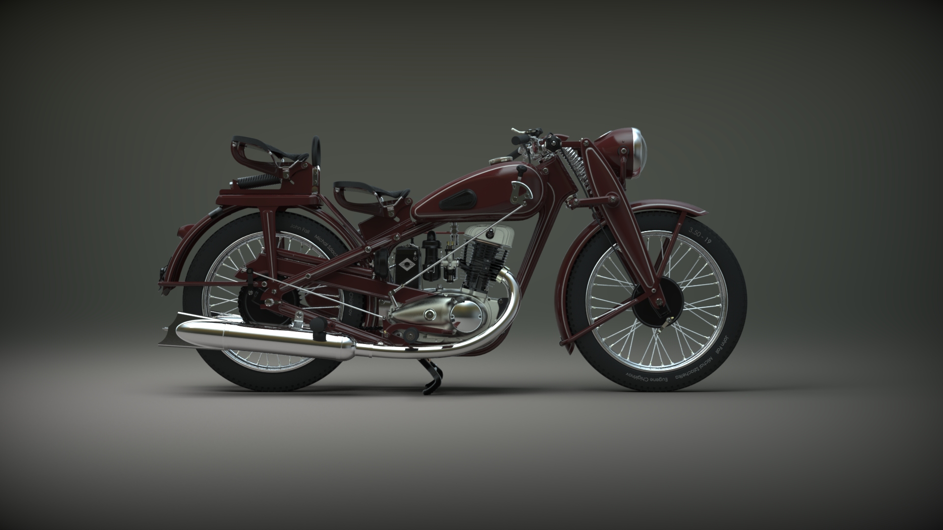 低音提琴 3D模型SolidWorks三维设计图