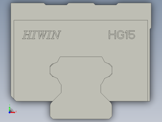 2017-HGH15CA滑轨组前视缩略图