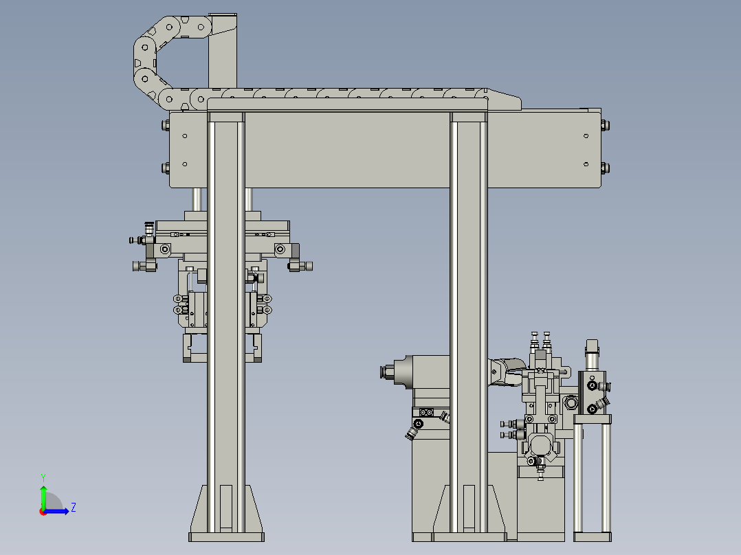 CZXD200320-03绳子穿线机构左视图