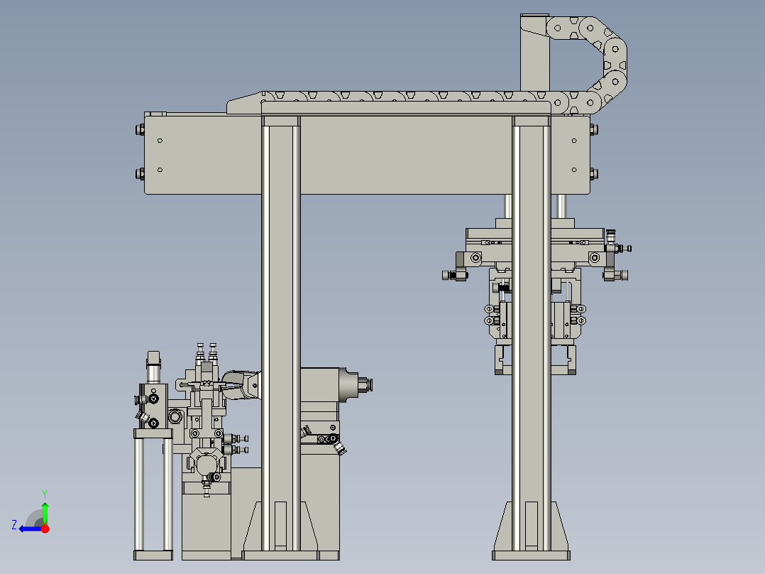 CZXD200320-03绳子穿线机构右视图