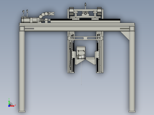 激光打码机构A401前视缩略图