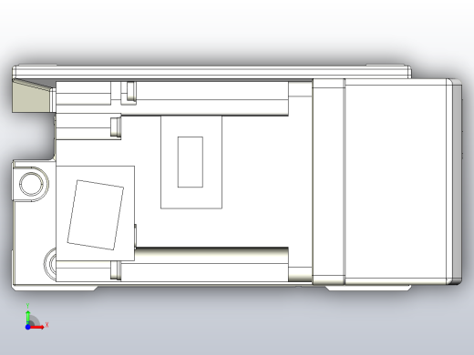 机器人皮带驱动直线轴TPA-GCB-120-P70-L850-QR-M20-N3前视缩略图