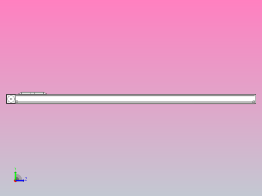 伺服电机集成皮带传动直线执行器TPA-OCB-100-192-L2050-DR-J90-N3左视缩略图