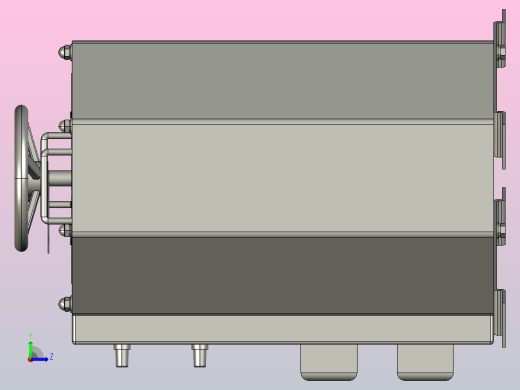 TDGC2J-20接触调压器三维模型202011左视缩略图