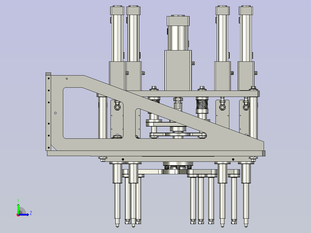 OP130C13AO000003上料抓手组件左视图